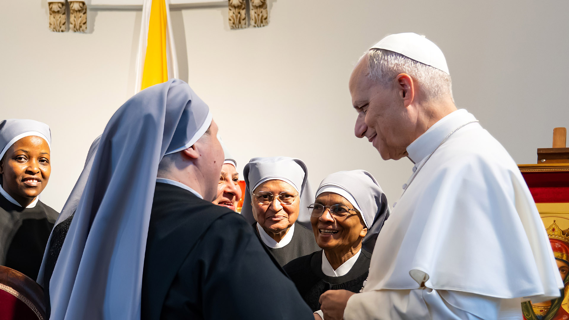 El Papa visita nuestra casa en Turquía
